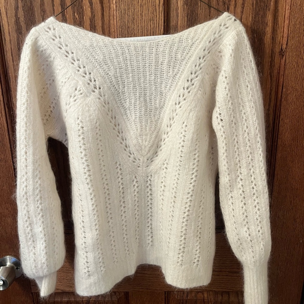 Sezane Jumper in Cream